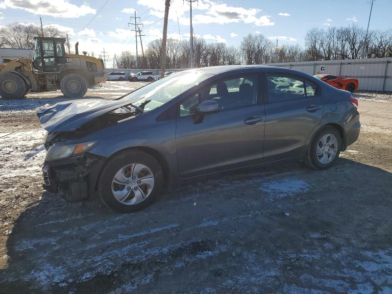 Photo 1 from auction – 2013 HONDA CIVIC LX with VIN 19XFB2F53DE016242