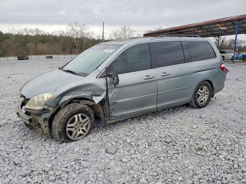 HONDA ODYSSEY EX 2006 with VIN 5FNRL38786B110757 - Photo from auction