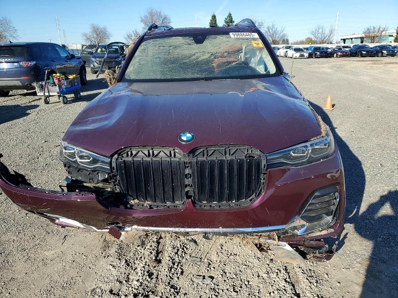 Photo 5 from auction – 2022 BMW X7 XDRIVE4 with VIN 5UXCW2C08N9M59250