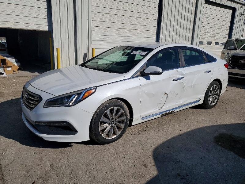 HYUNDAI SONATA 2015 with VIN 5NPE34AF9FH043710 - Photo from auction