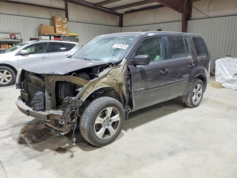 HONDA PILOT EX 2013 with VIN 5FNYF4H46DB083439 - Photo from auction