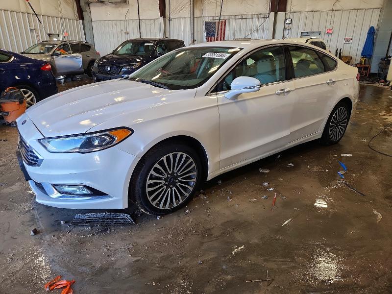 FORD FUSION SE 2017 with VIN 3FA6P0T93HR262743 - Photo from auction