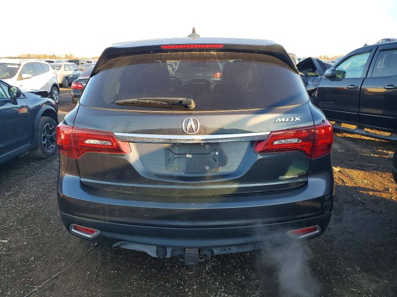 Photo 6 from auction – 2014 ACURA MDX TECHNO with VIN 5FRYD4H69EB017961