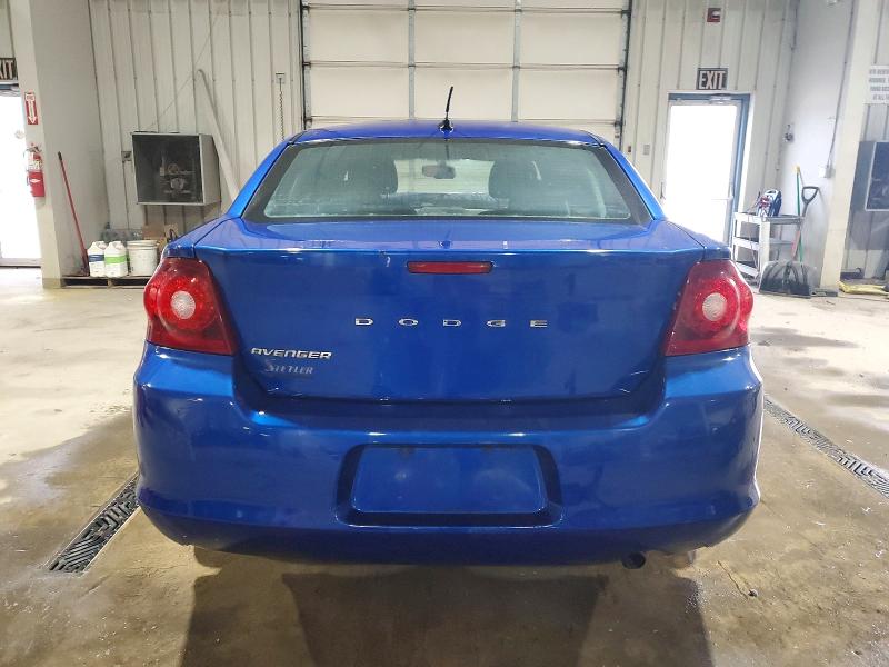 Photo 6 from auction – 2013 DODGE AVENGER SE with VIN 1C3CDZAB1DN710415