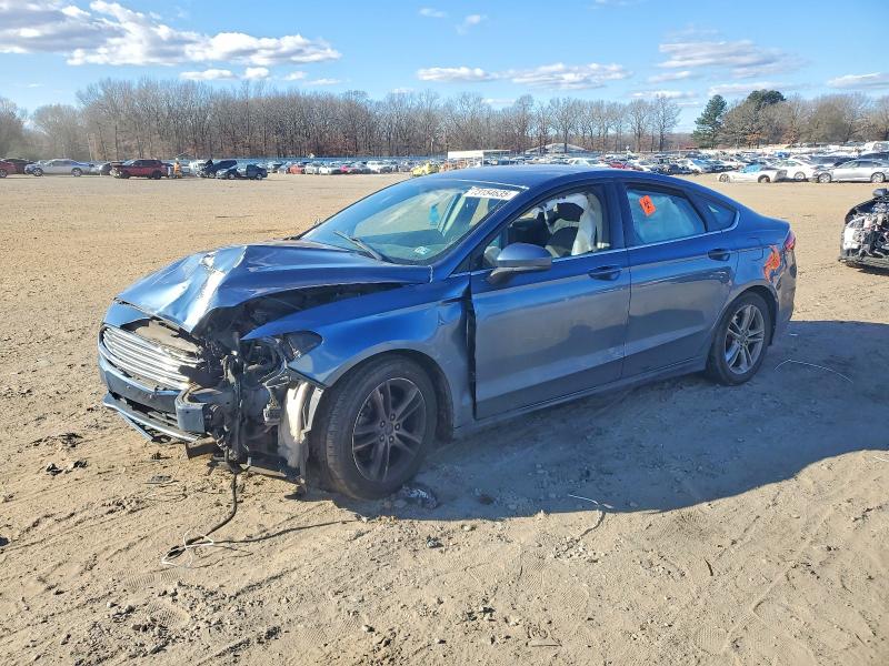 Photo 1 from auction – 2018 FORD FUSION with VIN 3FA6P0HD4JR222660
