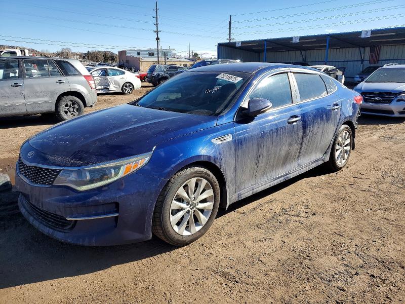 KIA OPTIMA 2016 with VIN 5XXGU4L36GG021993 - Photo from auction
