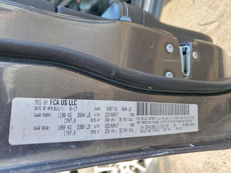 Photo 14 from auction – 2018 JEEP COMPASS LA with VIN 3C4NJDBB2JT112702
