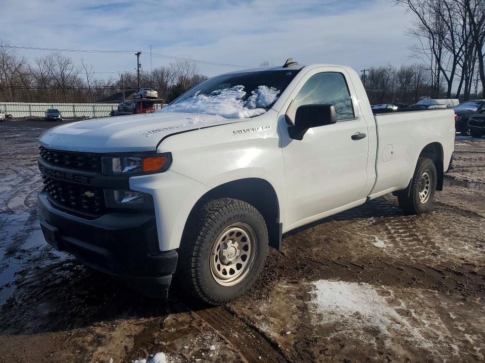 CHEVROLET SILVERADO 2021 with VIN 3GCNWAEH7MG163965 - Photo from auction