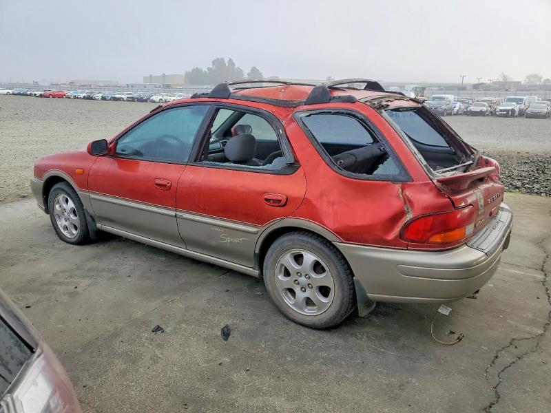 Photo 2 from auction – 2000 SUBARU IMPREZA OU with VIN JF1GF4858YG806360