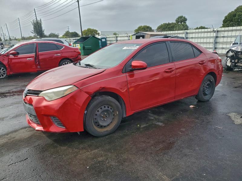 TOYOTA COROLLA L 2016 with VIN 5YFBURHE7GP435955 - Photo from auction