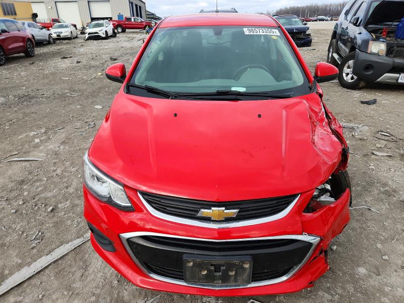 Photo 5 from auction – 2017 CHEVROLET SONIC LT with VIN 1G1JD5SHXH4160652