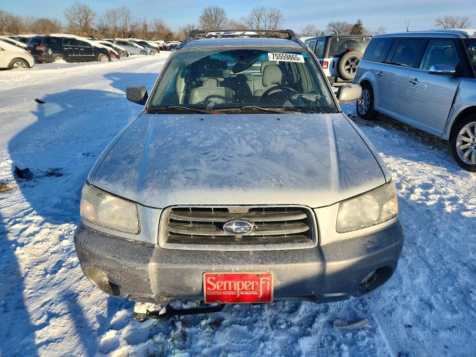 Photo 5 from auction – 2004 SUBARU FORESTER 2 with VIN JF1SG65654H709959