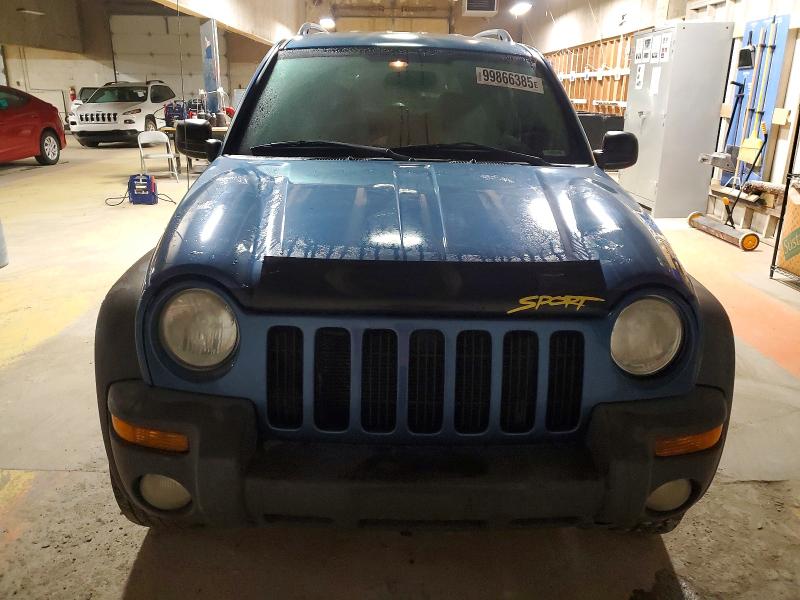 Photo 5 from auction – 2003 JEEP LIBERTY SP with VIN 1J4GL48K93W590391