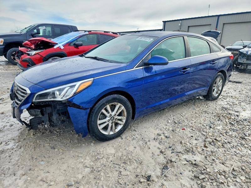 HYUNDAI SONATA SE 2016 with VIN 5NPE24AF6GH363703 - Photo from auction