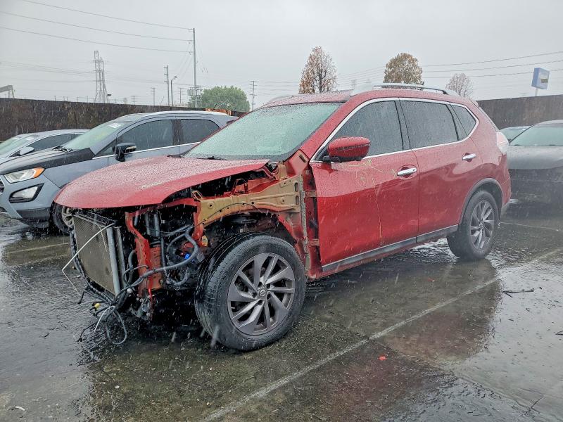 NISSAN ROGUE S 2016 with VIN 5N1AT2MT5GC731457 - Photo from auction