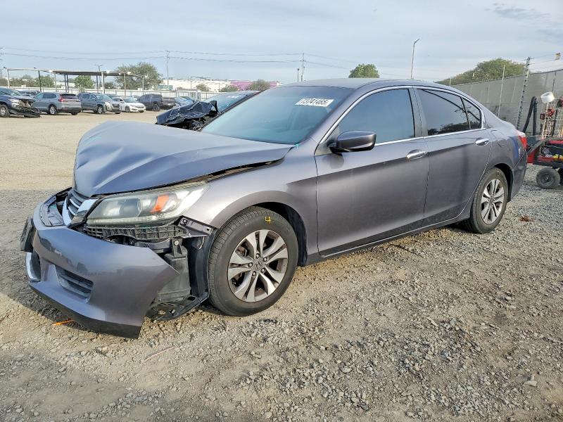 Photo 1 from auction – 2013 HONDA ACCORD LX with VIN 1HGCR2F38DA021129