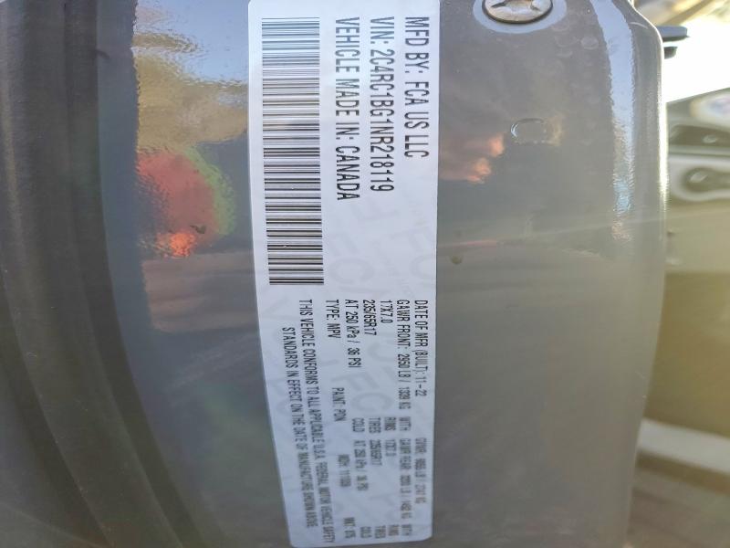 Zdjęcie 14 z aukcji – 2022 CHRYSLER PACIFICA T z VIN 2C4RC1BG1NR218119