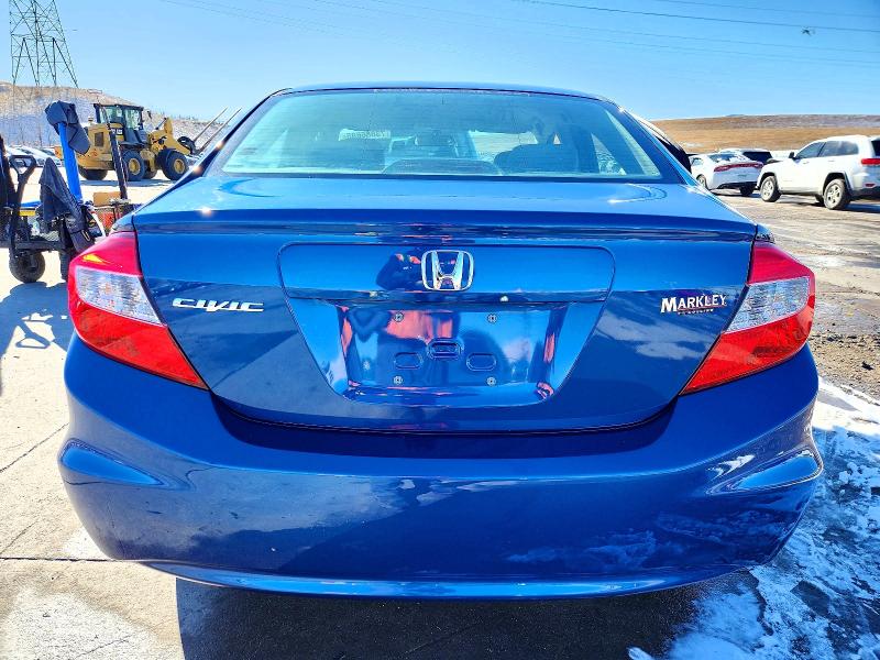 Photo 6 from auction – 2012 HONDA CIVIC LX with VIN 2HGFB2F55CH545616