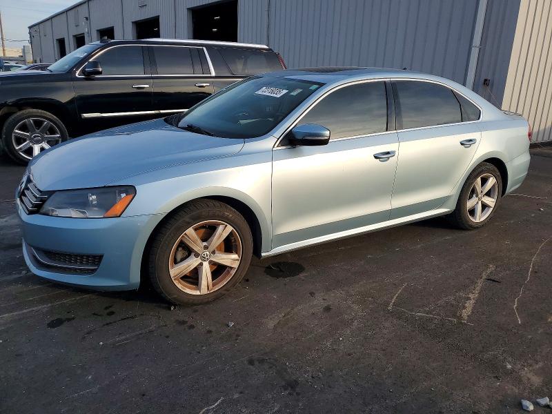 VOLKSWAGEN PASSAT 2012 with VIN 1VWBN7A39CC104336 - Photo from auction