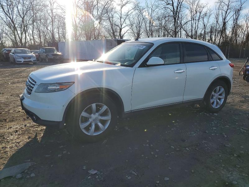 INFINITI FX35 2003 with VIN JNRAS08U83X101823 - Photo from auction