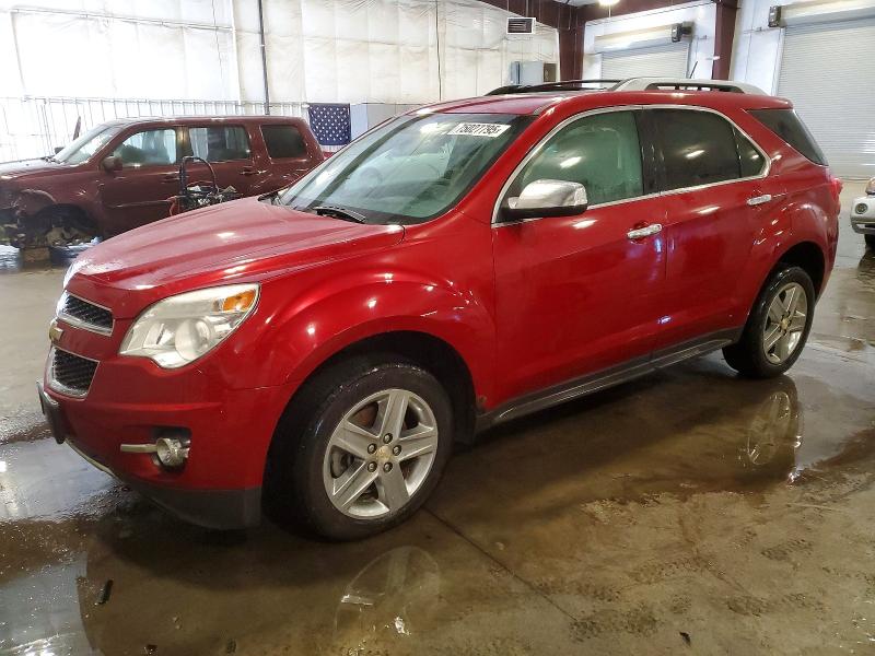 CHEVROLET EQUINOX LT 2014 with VIN 2GNFLHE33E6214926 - Photo from auction