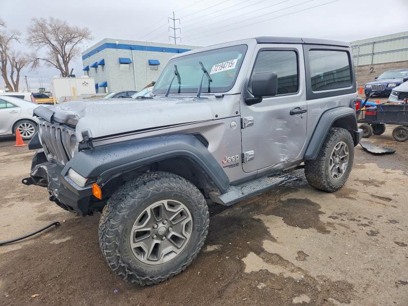 JEEP WRANGLER S 2019 with VIN 1C4GJXAG4KW508634 - Photo from auction