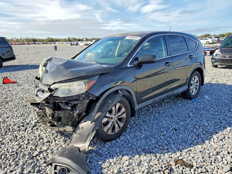 HONDA CR-V EX 2014 with VIN 5J6RM3H54EL022385 - Photo from auction