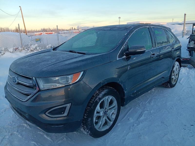 FORD EDGE TITAN 2018 with VIN 2FMPK4K86JBC01822 - Photo from auction