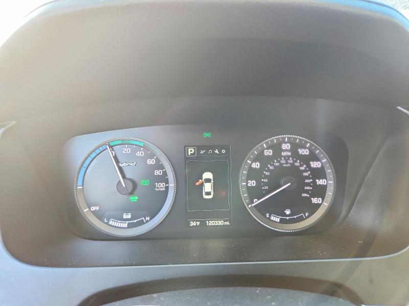 Photo 9 from auction – 2016 HYUNDAI SONATA HYB with VIN KMHE24L17GA016076