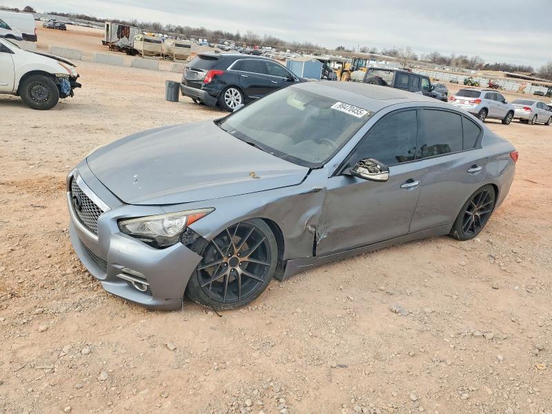 Photo 1 from auction – 2015 INFINITI Q50 with VIN JN1BV7APXFM331090