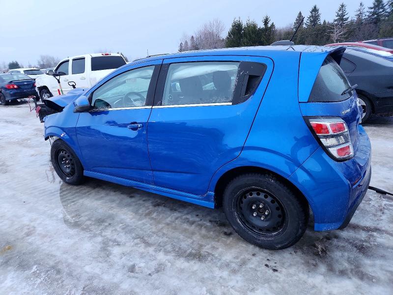Photo 2 from auction – 2018 CHEVROLET SONIC LT with VIN 1G1JD6SH2J4124093