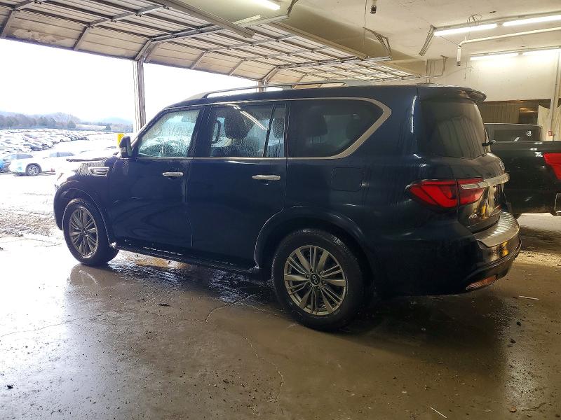 Photo 2 from auction – 2021 INFINITI QX80 LUXE with VIN JN8AZ2AEXM9268463