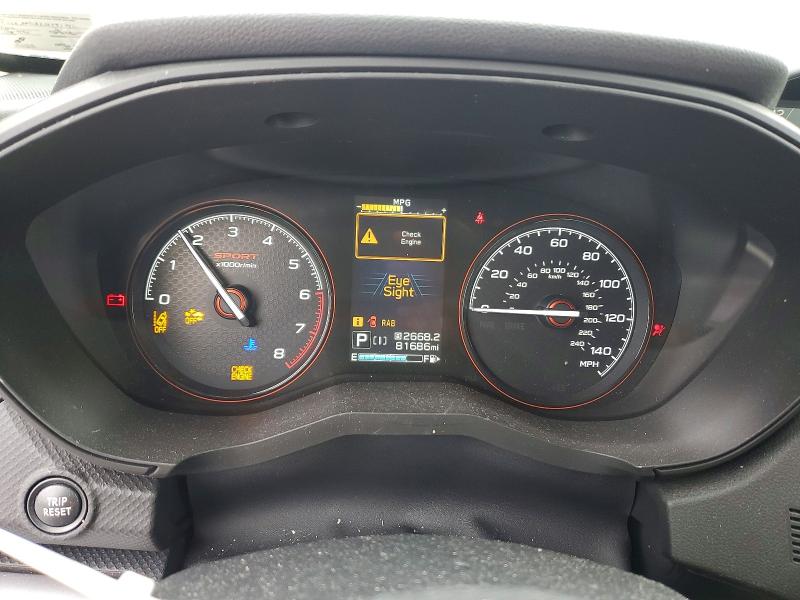 Photo 9 from auction – 2020 SUBARU FORESTER S with VIN JF2SKAMC6LH597482
