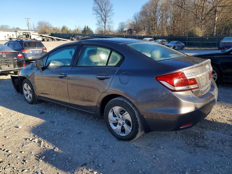 Photo 2 from auction – 2014 HONDA CIVIC LX with VIN 19XFB2F55EE005745
