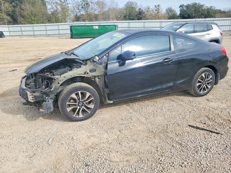 HONDA CIVIC 2013 with VIN 2HGFG3B87DH509824 - Photo from auction