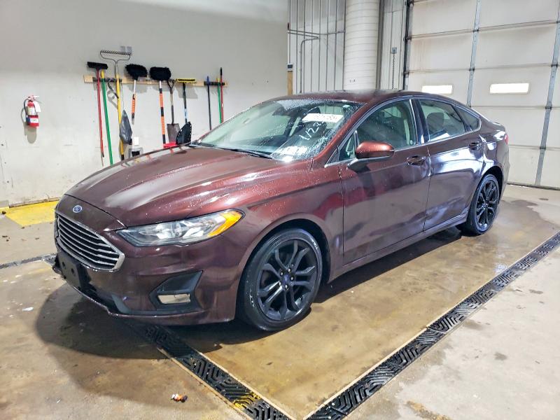 FORD FUSION SE 2019 with VIN 3FA6P0HD1KR227994 - Photo from auction