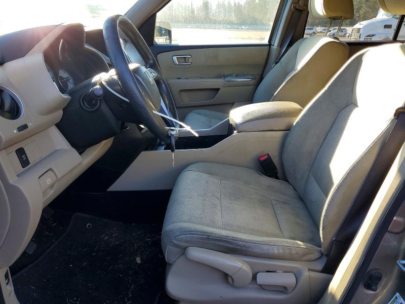 Photo 7 from auction – 2009 HONDA PILOT LX with VIN 5FNYF38299B021341
