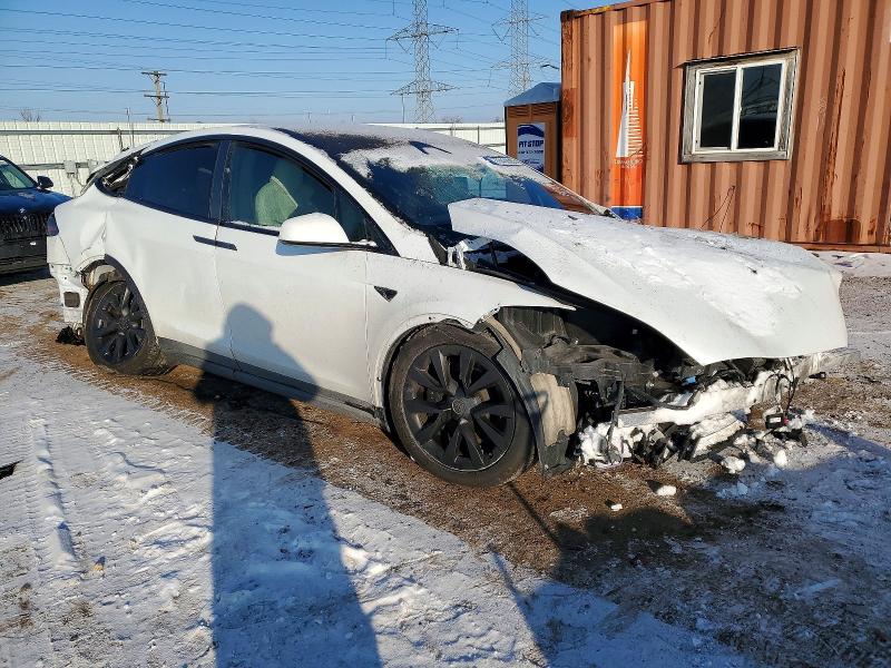 Photo 4 from auction – 2022 TESLA MODEL X with VIN 7SAXCBE67NF350526