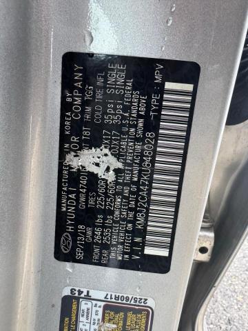Photo 10 from auction – 2019 HYUNDAI TUCSON SE with VIN KM8J2CA47KU848028