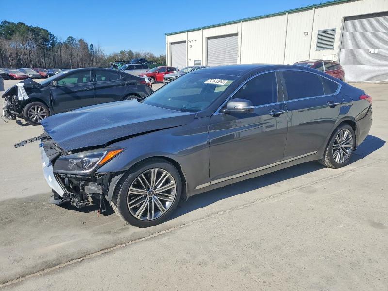 GENESIS G80 2018 with VIN KMHGN4JE6JU277484 - Photo from auction