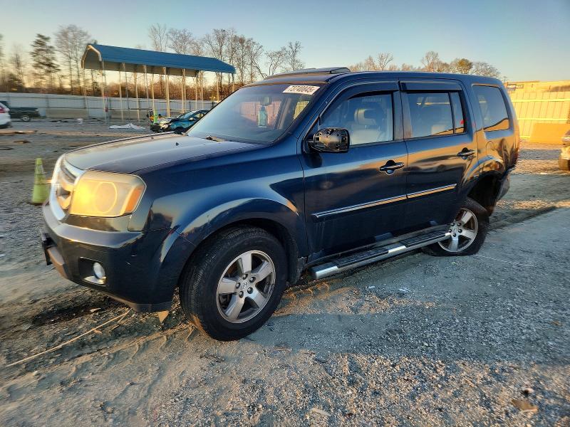 HONDA PILOT EXL 2011 with VIN 5FNYF3H55BB007288 - Photo from auction