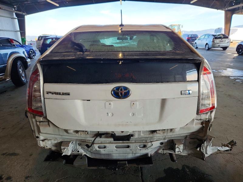 Photo 6 from auction – 2012 TOYOTA PRIUS with VIN JTDKN3DU6C5387086