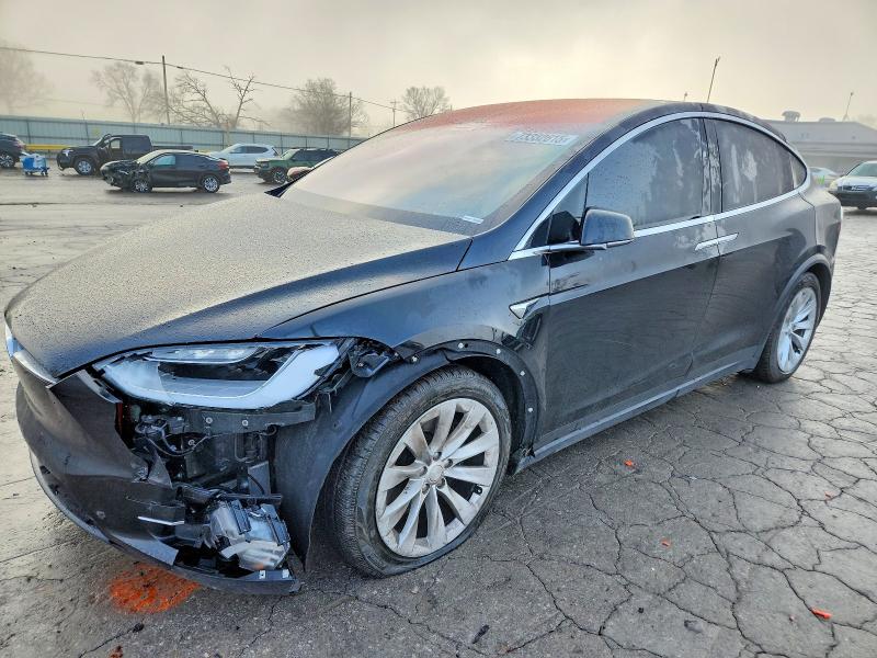 TESLA MODEL X 2020 with VIN 5YJXCAE2XLF302942 - Photo from auction