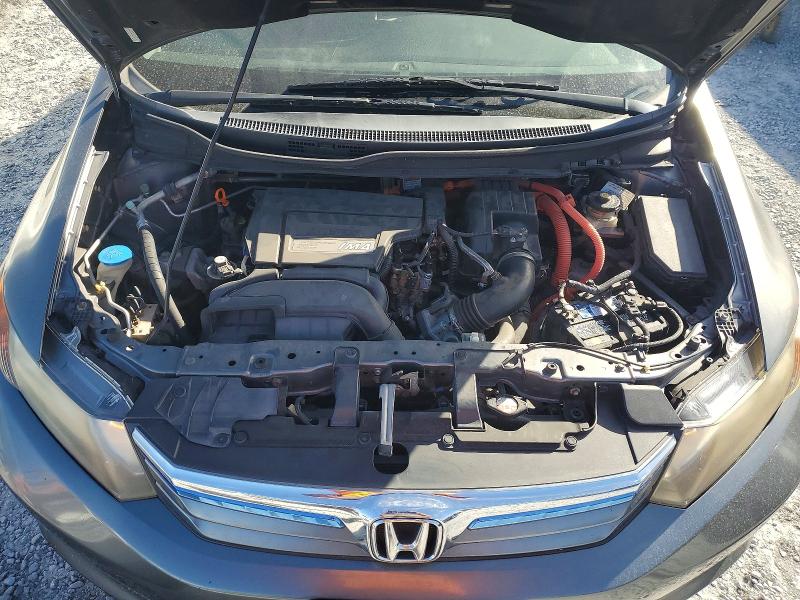 Photo 11 from auction – 2012 HONDA CIVIC HYBR with VIN JHMFB4F2XCS007632