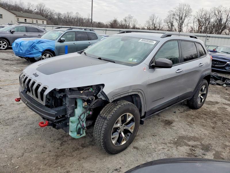 JEEP CHEROKEE T 2014 with VIN 1C4PJMBS7EW244296 - Photo from auction