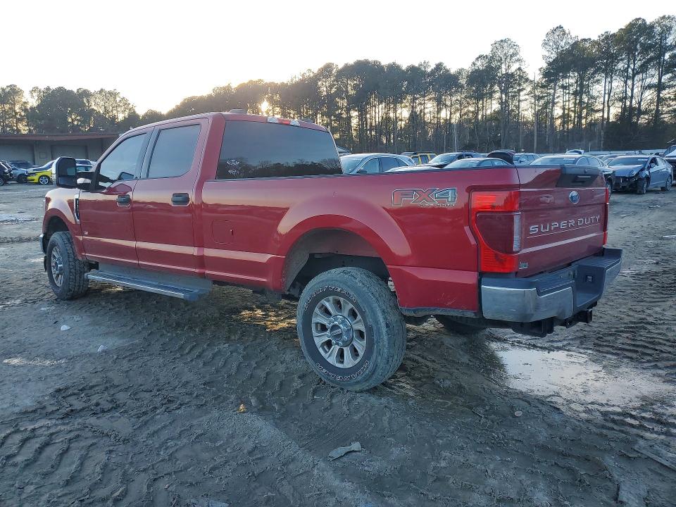 Photo 2 from auction – 2021 FORD F250 with VIN 1FT7W2B64MEE15373