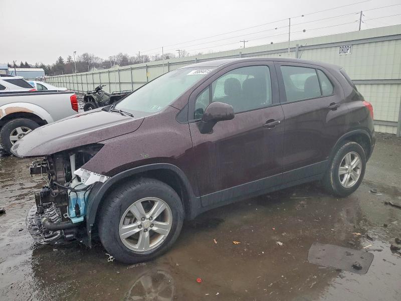 CHEVROLET TRAX LS 2021 with VIN KL7CJNSB6MB354893 - Photo from auction