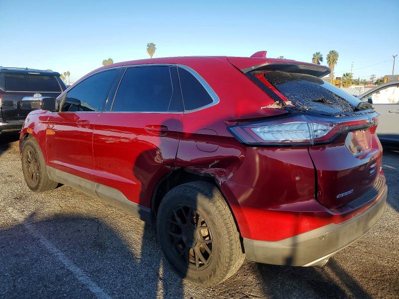 Photo 2 from auction – 2017 FORD EDGE SEL with VIN 2FMPK3J92HBC65631