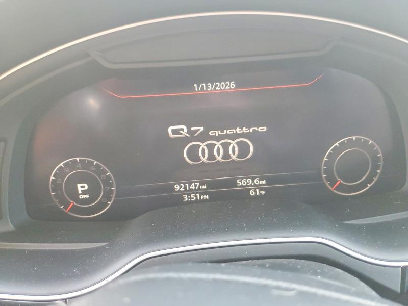 Photo 9 from auction – 2018 AUDI Q7 PREMIUM with VIN WA1LAAF74JD032121