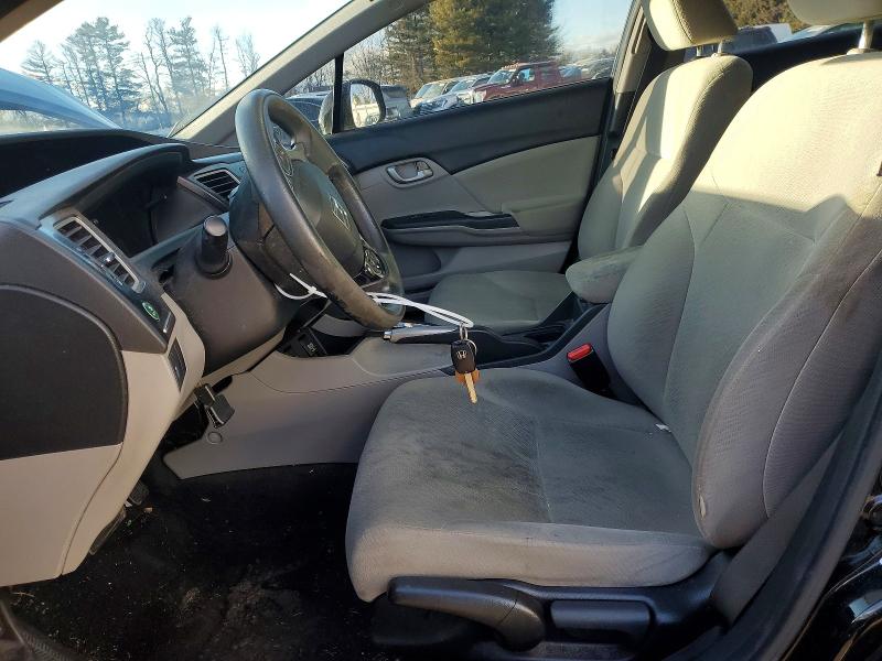 Photo 7 from auction – 2013 HONDA CIVIC LX with VIN 2HGFB2F57DH591109
